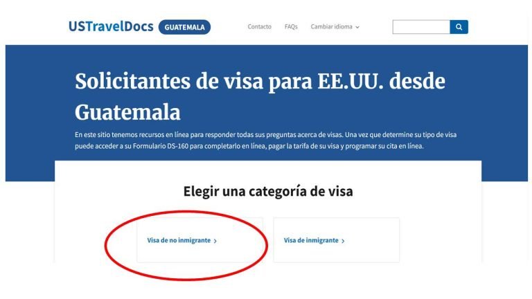 Cita Para Visa Americana En Guatemala